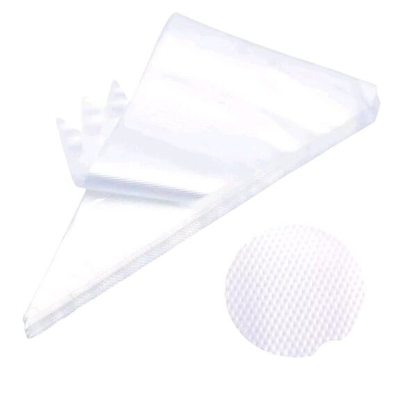 24 Inch Extra Large Piping Bags - 100 Pack Disposable Non-Slip Thickened Pastry - Picture 2 of 3